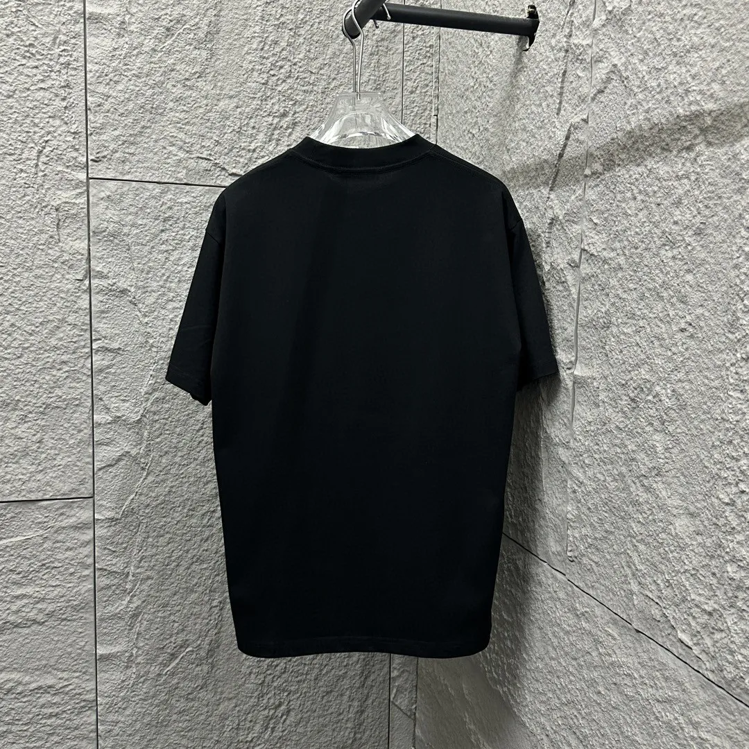 Moncle* *2025 New Arrival Classic T Same Style ：Black White Size： S （90-130 ） M （120-150 ） L （140-165 ） XL （160-180 ） XXL （180-210 ）